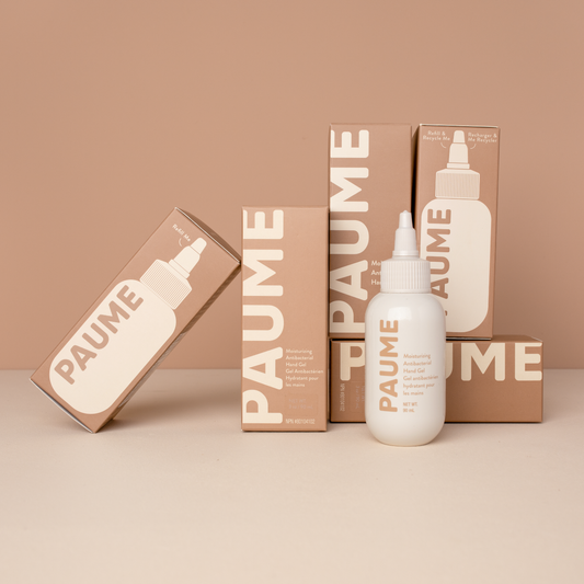 PAUME Moisturizing Antibacterial Hand Gel Travel Bottle-90ml