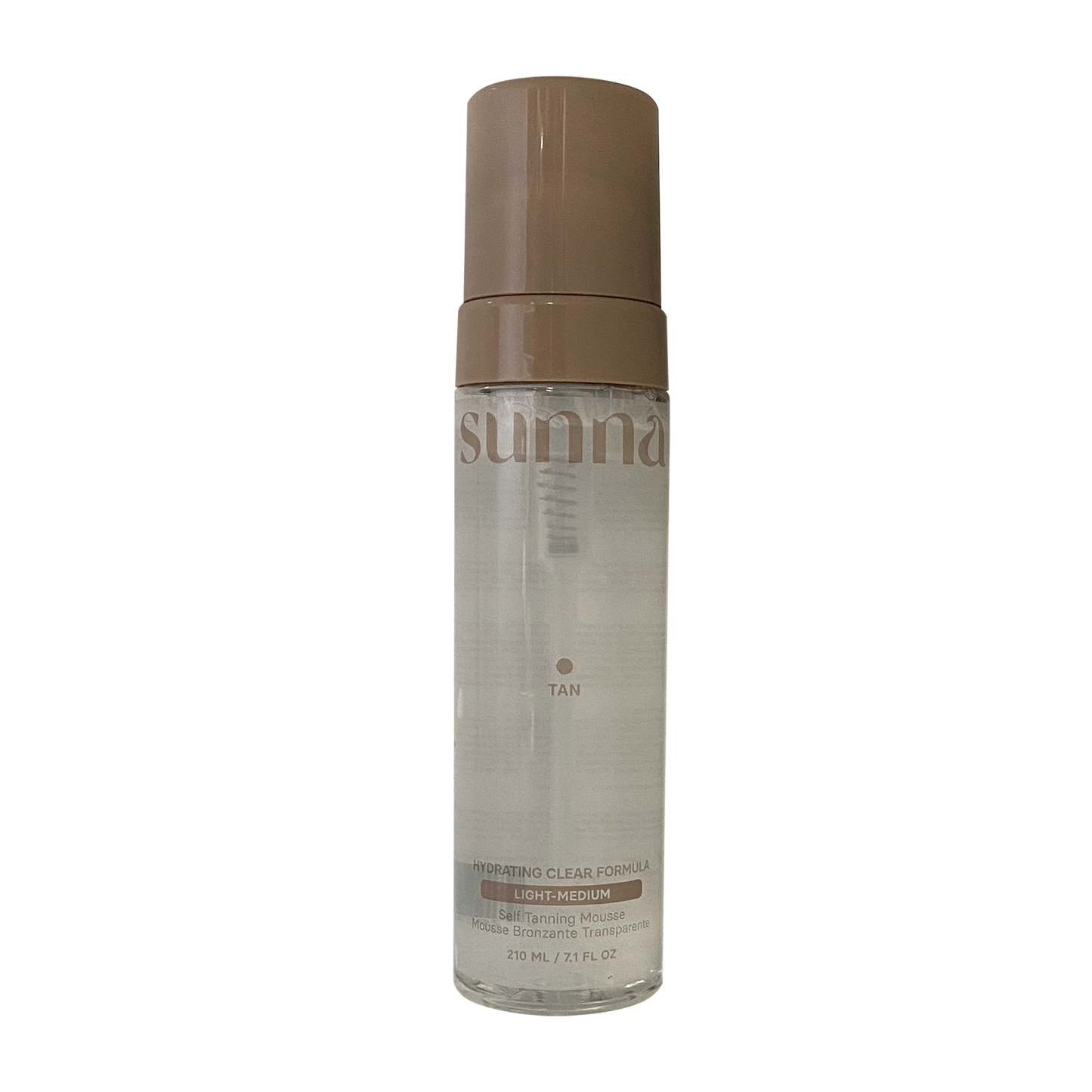 SUNNA TAN- Clear Express Mousse (210mL) Light Medium
