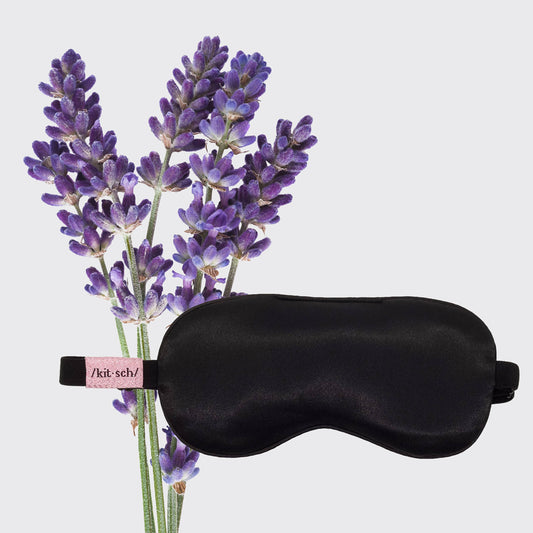 KITSCH- The Lavender Weighted Satin Eye Mask