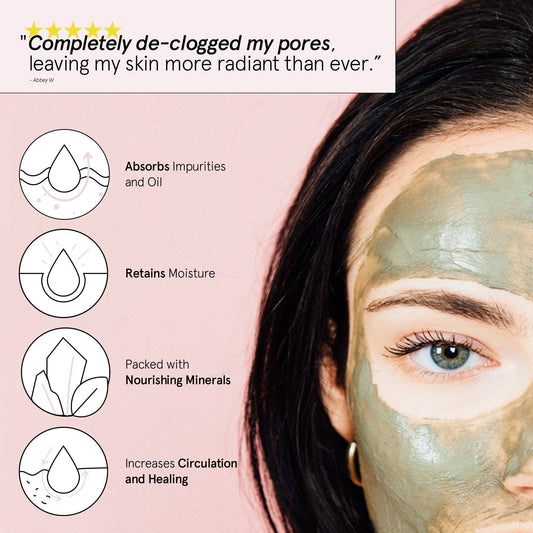 GRACE & STELLA- Dead Sea Mud Mask – Detox & Glow 30 mL (1 oz)